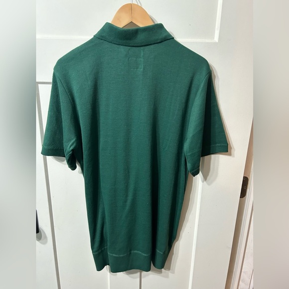 Buffalo David Bitton Warner’s Adventure Green Sweater polo short sleeve shirt - Picture 5 of 6